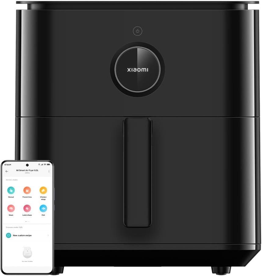 Freidora de aire Xiaomi Smart Air Fryer 6.5L en color negro